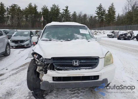 2005 Honda Pilot Ex-L from USA, damaged, VIN 2HKYF18755H552631